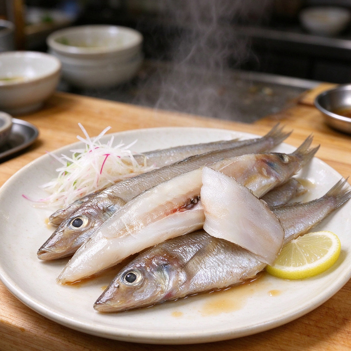Fresh Silver Sardines Daily Catch