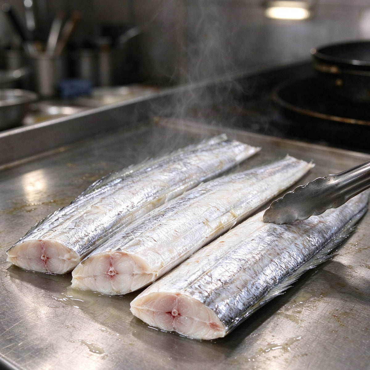 Fresh Whole Silver Cutlassfish Pack